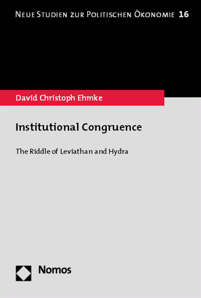Cover of book: Institutional Congruence