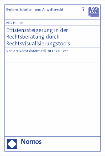 Cover des Buchs: Effizienzsteigerung in der Rechtsberatung durch Rechtsvisualisierungstools