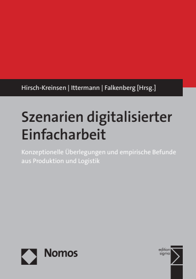 Cover des Buchs: Szenarien digitalisierter Einfacharbeit