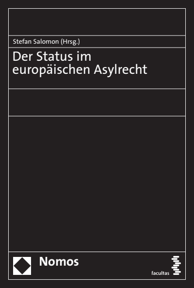 Cover of book: Der Status im europäischen Asylrecht