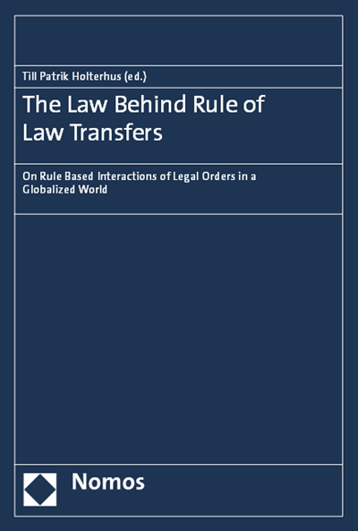 Cover of book: The Law Behind Rule of Law Transfers