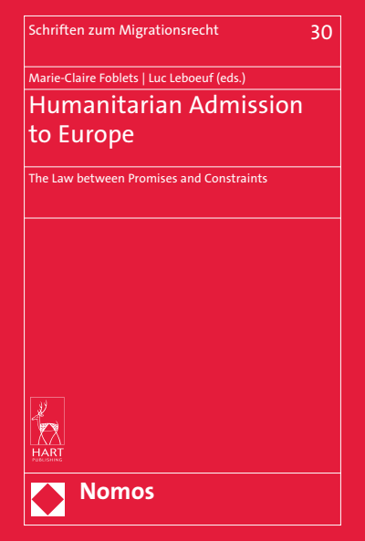 Cover des Buchs: Humanitarian Admission to Europe