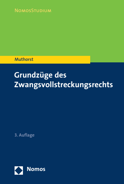 Cover des Buchs: Grundzüge des Zwangsvollstreckungsrechts