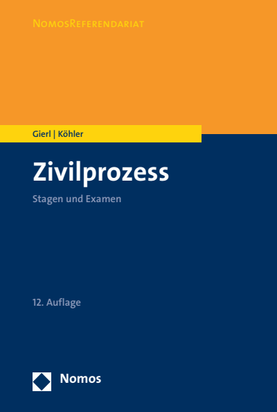 Cover of book: Zivilprozess
