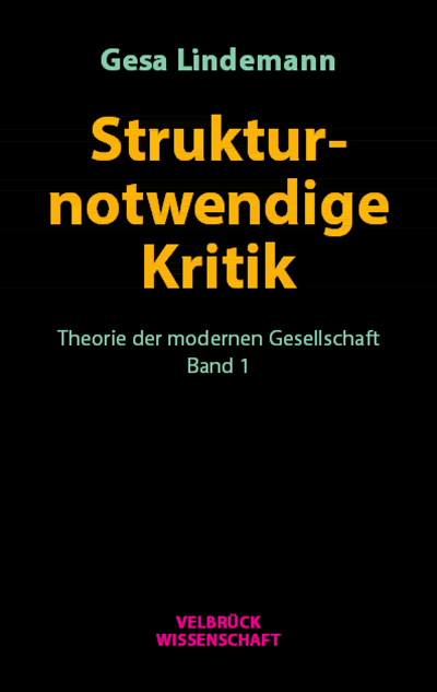 Cover of book: Strukturnotwendige Kritik