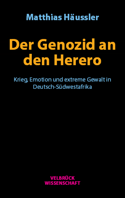 Cover of book: Der Genozid an den Herero