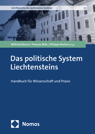 Cover of book: Das politische System Liechtensteins