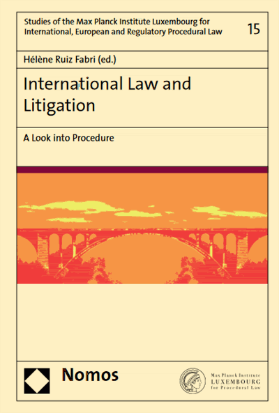 Cover des Buchs: International Law and Litigation
