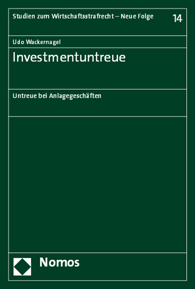 Cover of book: Investmentuntreue