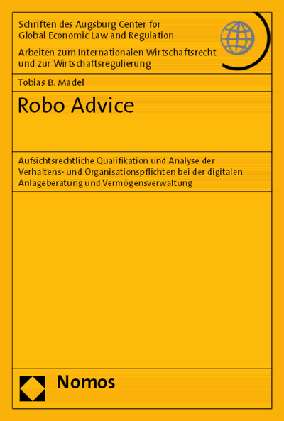 Cover of book: Robo Advice