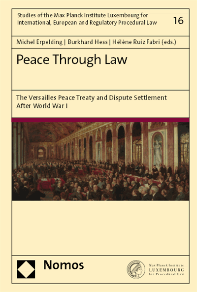 Cover des Buchs: Peace Through Law