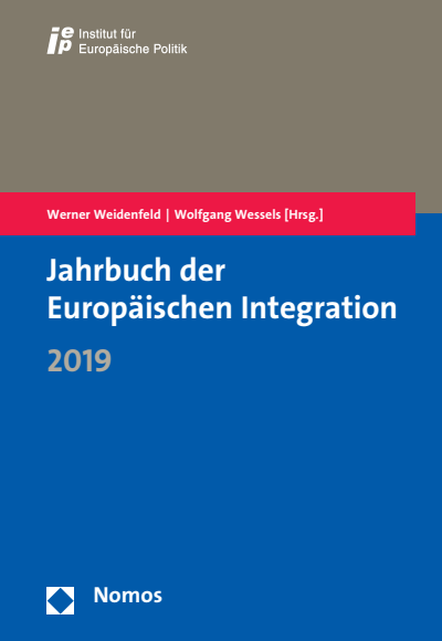 Cover of book: Jahrbuch der Europäischen Integration 2019