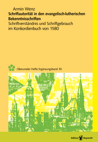 Cover of book: Schriftautorität in den evangelisch-lutherischen Bekenntnisschriften