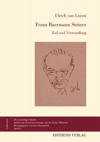 Cover of book: Franz Baermann Steiner