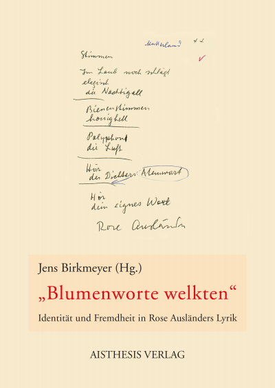 Cover des Buchs: Blumenworte welkten