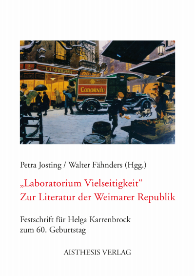 Cover des Buchs: Laboratorium Vielseitigkeit. Zur Literatur der Weimarer Republik
