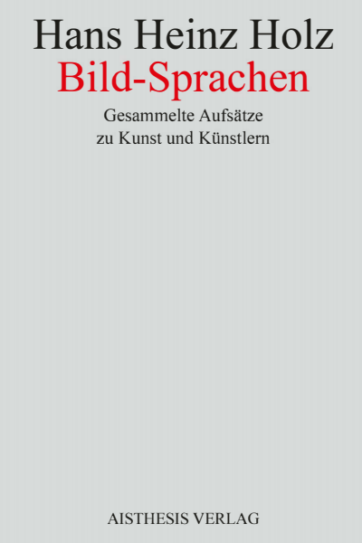 Cover of book: Bild-Sprachen