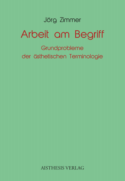 Cover of book: Arbeit am Begriff