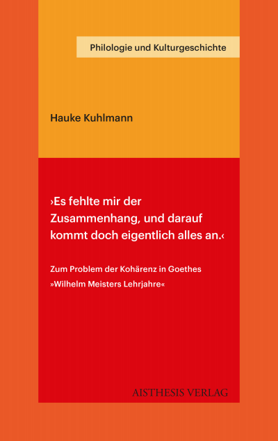 Cover des Buchs: ›Es fehlte mir der Zusammenhang, und darauf kommt doch eigentlich alles an.‹