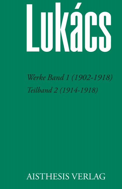Cover of book: Werke Band 1 (1902-1918)