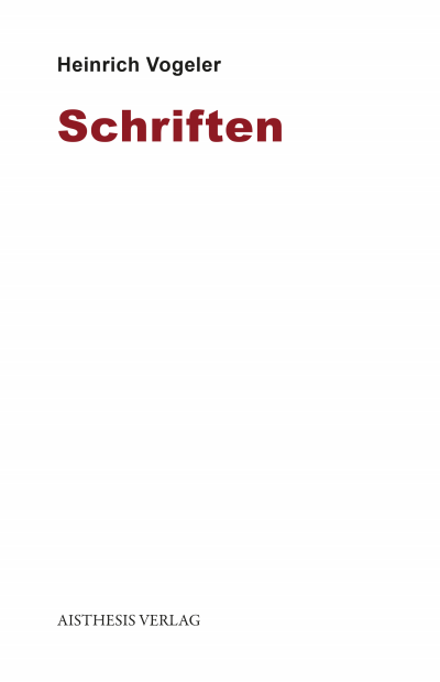 Cover des Buchs: Schriften