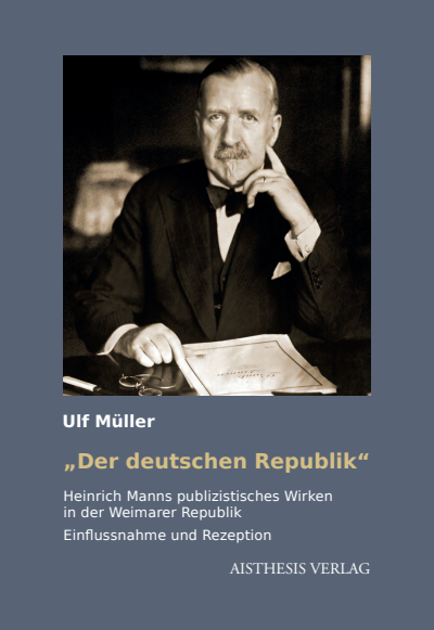 Cover of book: „Der deutschen Republik“