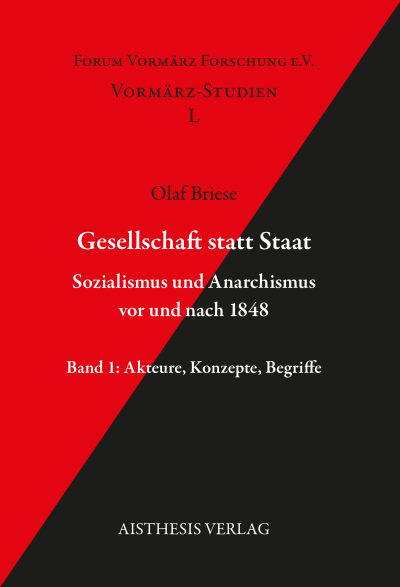 Cover des Buchs: Gesellschaft statt Staat. Sozialismus und Anarchismus vor und nach 1848