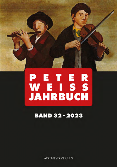 Cover of book: Peter Weiss Jahrbuch