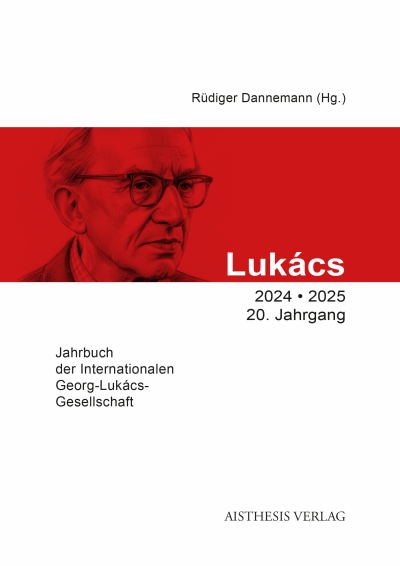 Cover of book: Lukács-Jahrbuch 2024/2025