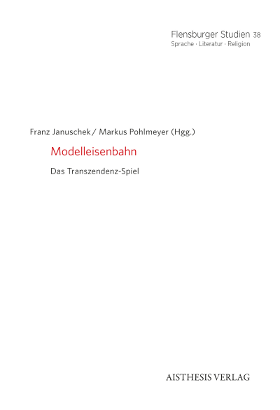 Cover of book: Modelleisenbahn