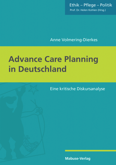 Cover des Buchs: Advance Care Planning in Deutschland
