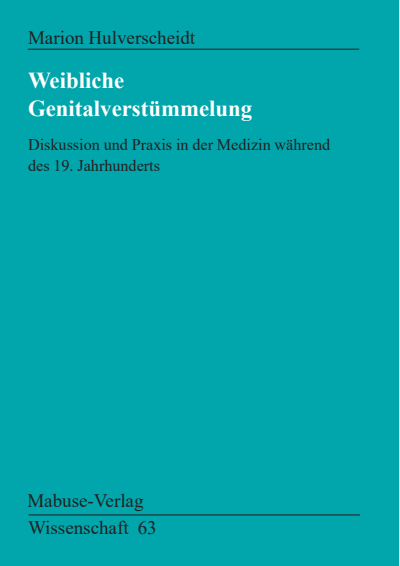 Cover of book: Weibliche Genitalverstümmelung