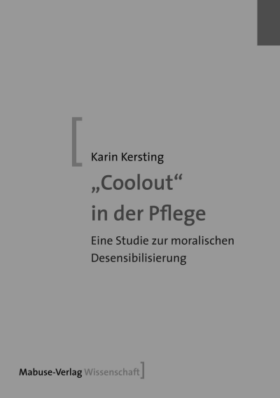 Cover des Buchs: Coolout in der Pflege