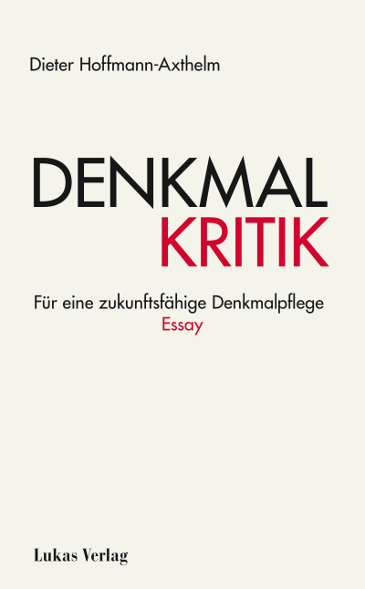 Cover des Buchs: Denkmalkritik