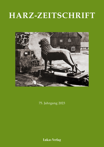Cover des Buchs: Harz-Zeitschrift für den Harz-Verein für Geschichte und Altertumskunde / Harz-Zeitschrift