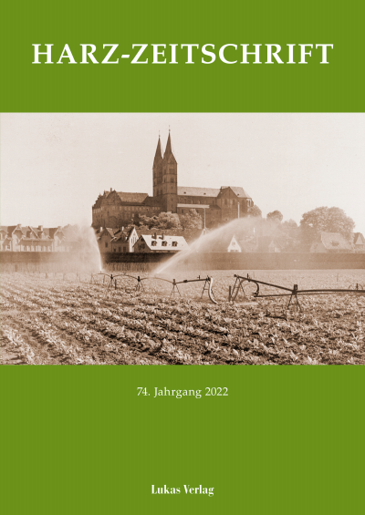 Cover des Buchs: Harz-Zeitschrift für den Harz-Verein für Geschichte und Altertumskunde / Harz-Zeitschrift