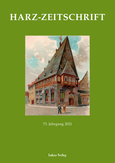 Cover des Buchs: Harz-Zeitschrift für den Harz-Verein für Geschichte und Altertumskunde / Harz-Zeitschrift