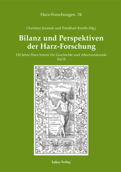 Cover of book: Bilanz und Perspektiven der Harz-Forschung