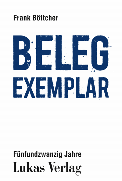 Cover des Buchs: Belegexemplar
