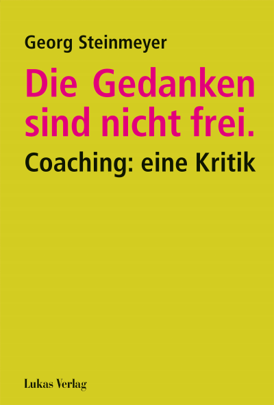 Cover des Buchs: Die Gedanken sind nicht frei.