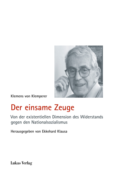 Cover of book: Der einsame Zeuge