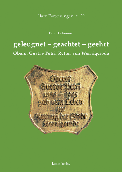 Cover des Buchs: geachtet – geleugnet – geehrt