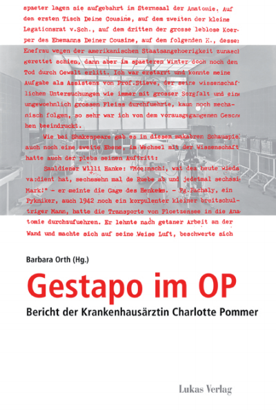 Cover of book: Gestapo im OP