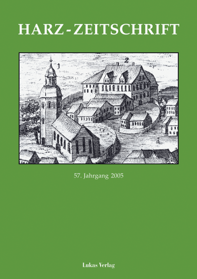 Cover des Buchs: Harz-Zeitschrift für den Harz-Verein für Geschichte und Altertumskunde / Harz-Zeitschrift für den Harz-Verein für Geschichte und Altertumskunde