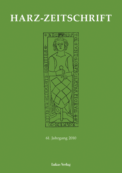 Cover des Buchs: Harz-Zeitschrift für den Harz-Verein für Geschichte und Altertumskunde / Harz-Zeitschrift für den Harz-Verein für Geschichte und Altertumskunde e.V.
