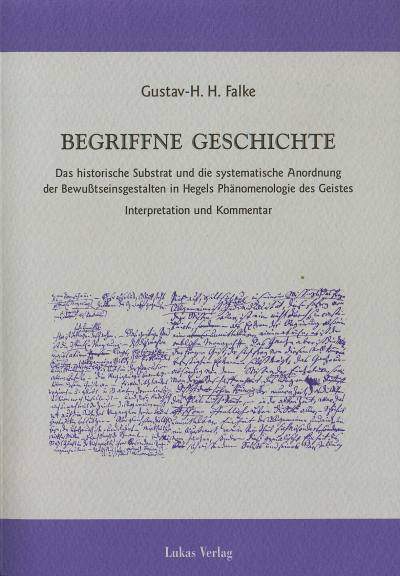 Cover des Buchs: Begriffne Geschichte