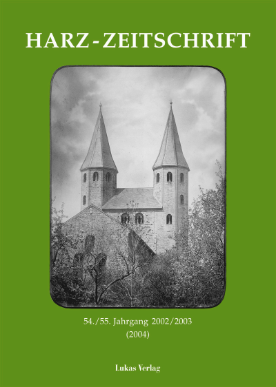 Cover des Buchs: Harz-Zeitschrift für den Harz-Verein für Geschichte und Altertumskunde / Harz-Zeitschrift für den Harz-Verein für Geschichte und Altertumskunde