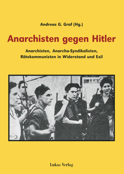 Cover of book: Anarchisten gegen Hitler