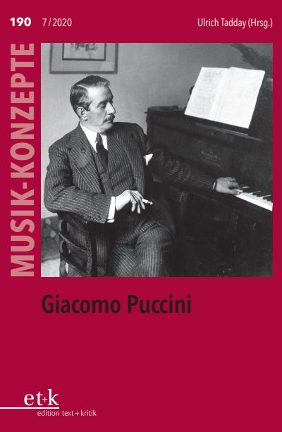 Cover of book: Giacomo Puccini