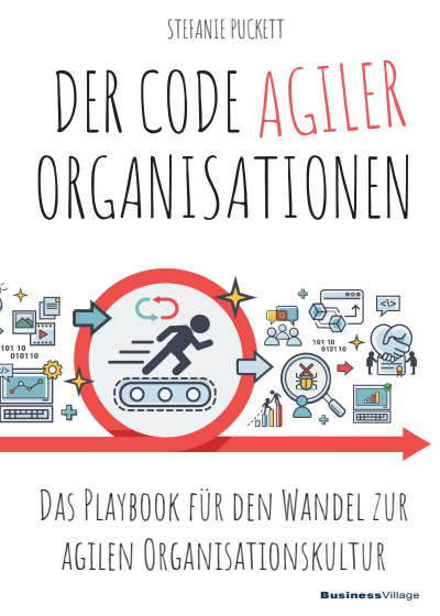 Cover of book: Der Code agiler Organisationen